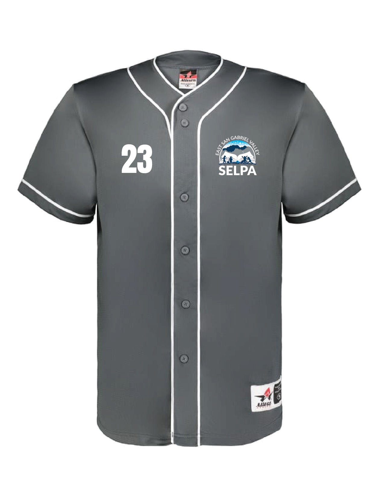 DIAMOND FULL-BUTTON BASEBALL JERSEY